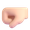left facing fist